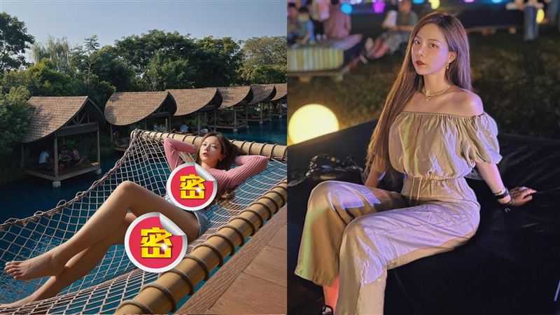 奎丁解放破尺度！胸口撑爆“破5个大洞”里头没穿　一转背面翘臀走光