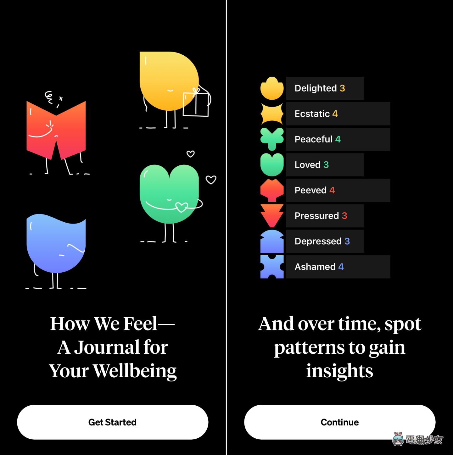 新的一年懒得写日记？试试用‘ How We Feel ’来纪录！