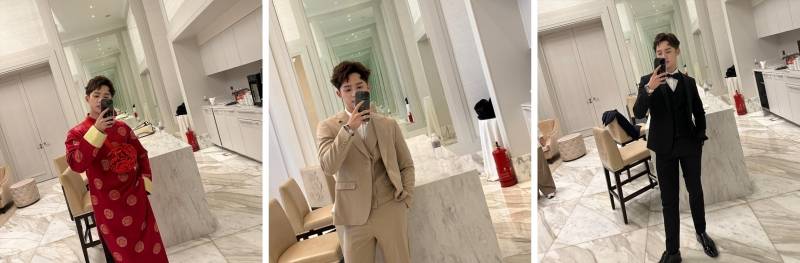 达达晒礼服