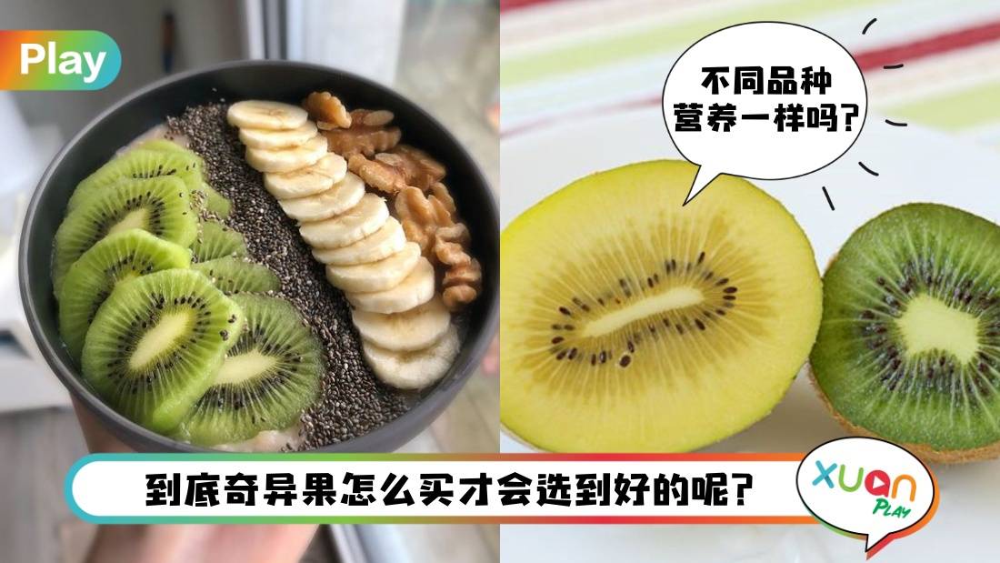 Tips I 奇异果哪个品种最甜？4招教你选出新鲜好吃的奇异果