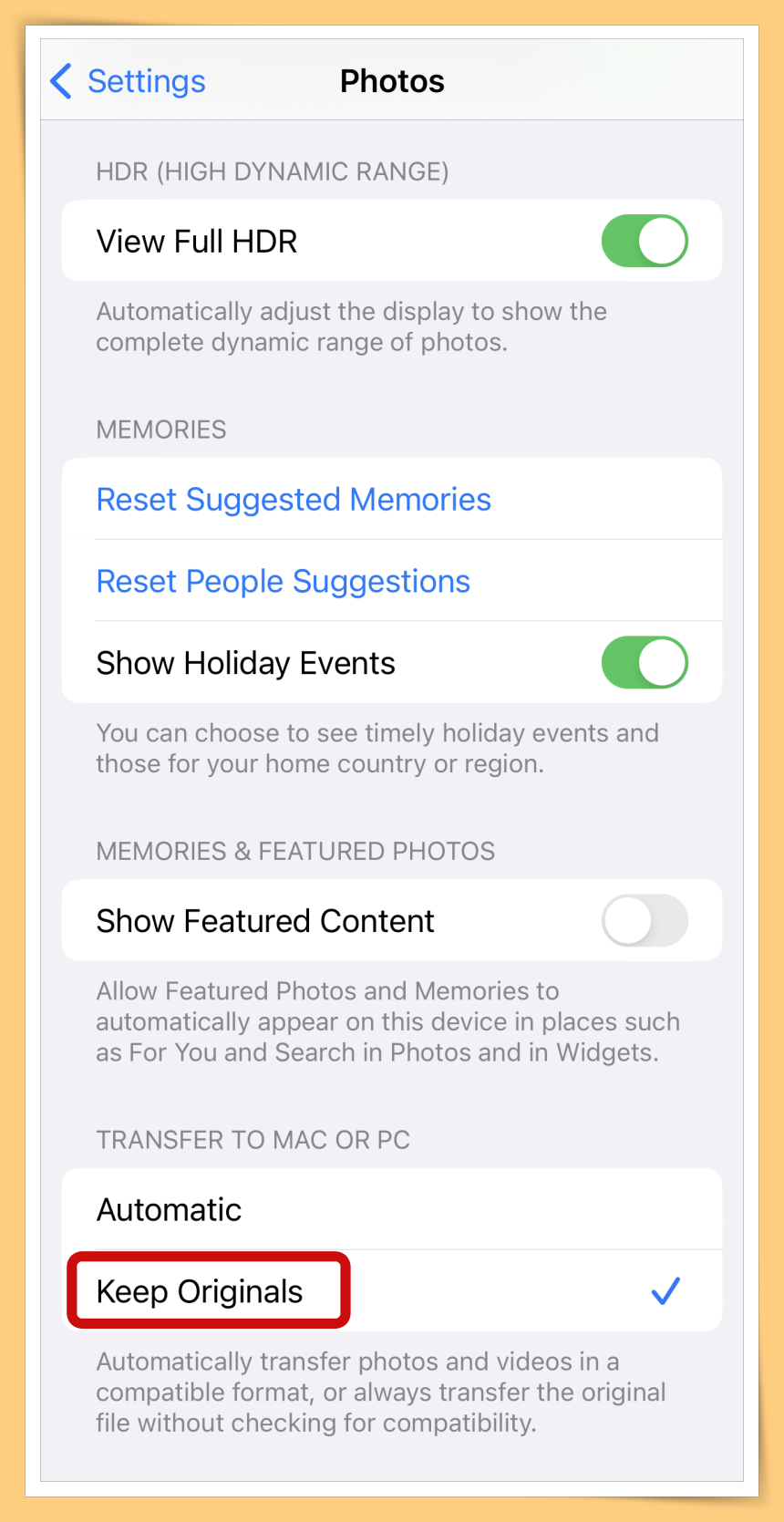 Tips I iPhone传照片到Mac会压缩画质？教你一招轻松解决问题！ 更多热点 图4张