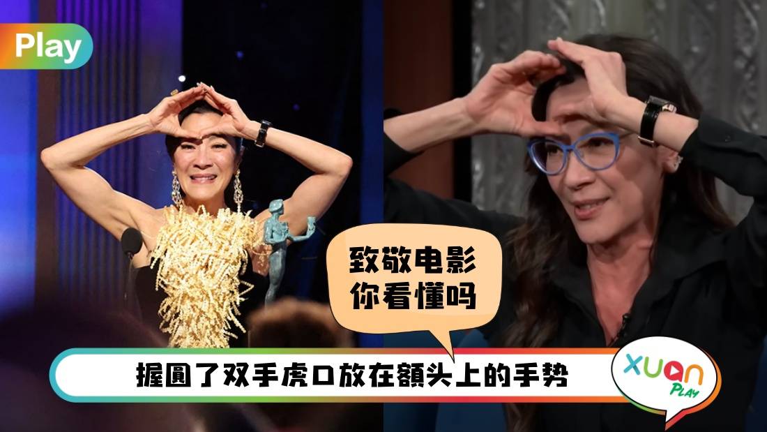 相关信息 I 杨紫琼这手势到底什么意思？原来是《妈的多重宇宙》的暗梗！