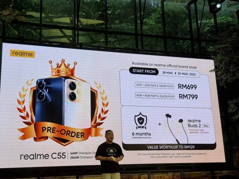 新机 I realme C55绝美登场！Sunshower超吸睛设计 还有6400万像素主摄！ 更多热点 图7张