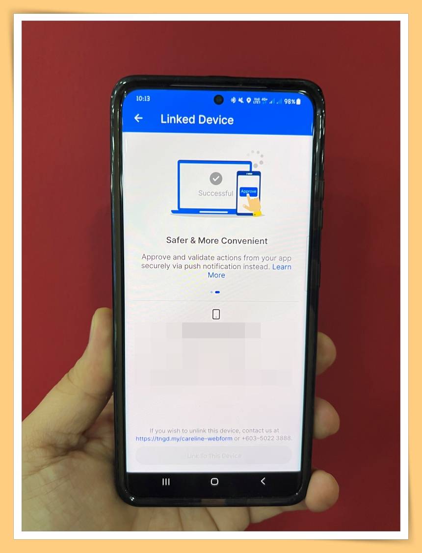 相关信息 I 如何解除旧手机TNG eWallet户口绑定？教你两个方法快速解决！ 更多热点 图1张