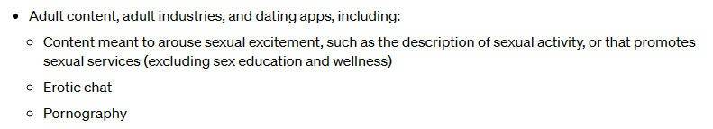 OpenAI 的 ChatGPT 大家都在用,但小心别触法啰!使用规范看仔细 内容图4 潮品文-大潮社旗下实时最新热点娱乐时尚数码等新闻资讯网站! OpenAI 的 ChatGPT 大家都在用,但小心别触法啰!使用规范看仔细