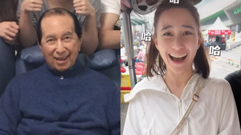 何超莲撞脸赌王