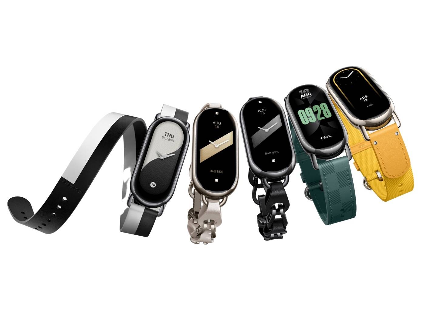 小米手环 8 登场!不只可以戴在手腕 还能挂在脖子或扣在鞋子上 内容图1 潮品文-大潮社旗下实时最新热点娱乐时尚数码等新闻资讯网站! 小米手环 8 登场!不只可以戴在手腕 还能挂在脖子或扣在鞋子上