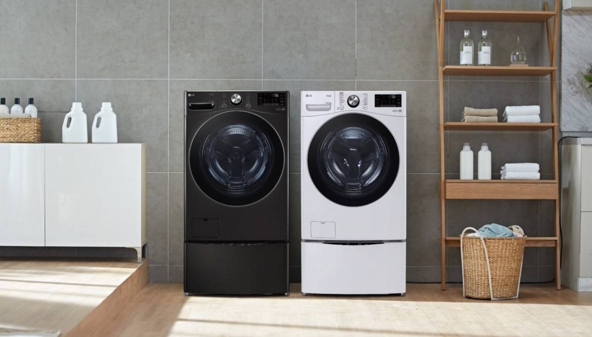 LG TWINWash 双能洗洗衣机全新升级！用 AI 黑科技帮你洗衣服