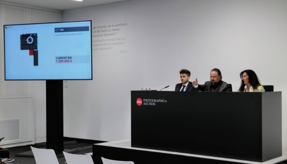 一台相机等于一栋房子！徕卡 Leica MP2 黑漆版相机拍出 156 万欧元天价！