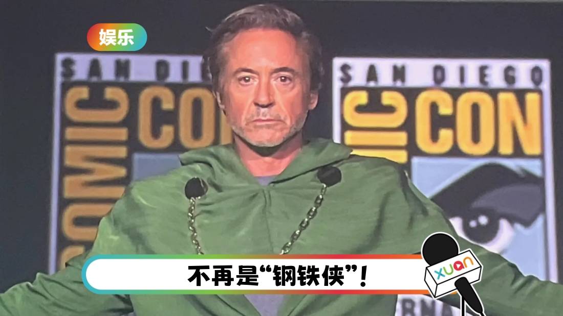 Robert Downey Jr.回归Marvel!饰演Doctor Doom