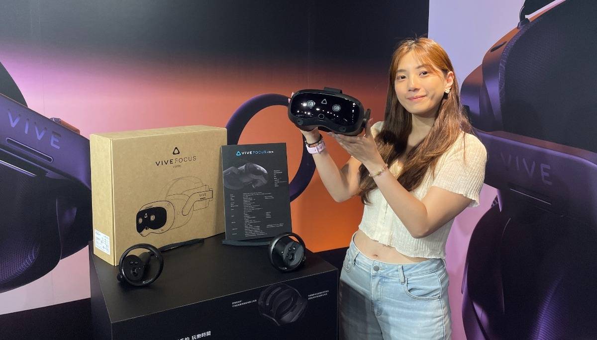 出门｜HTC 新一代 XR 头戴装置 VIVE Focus Vision 瞄准高阶用户的顶级选择