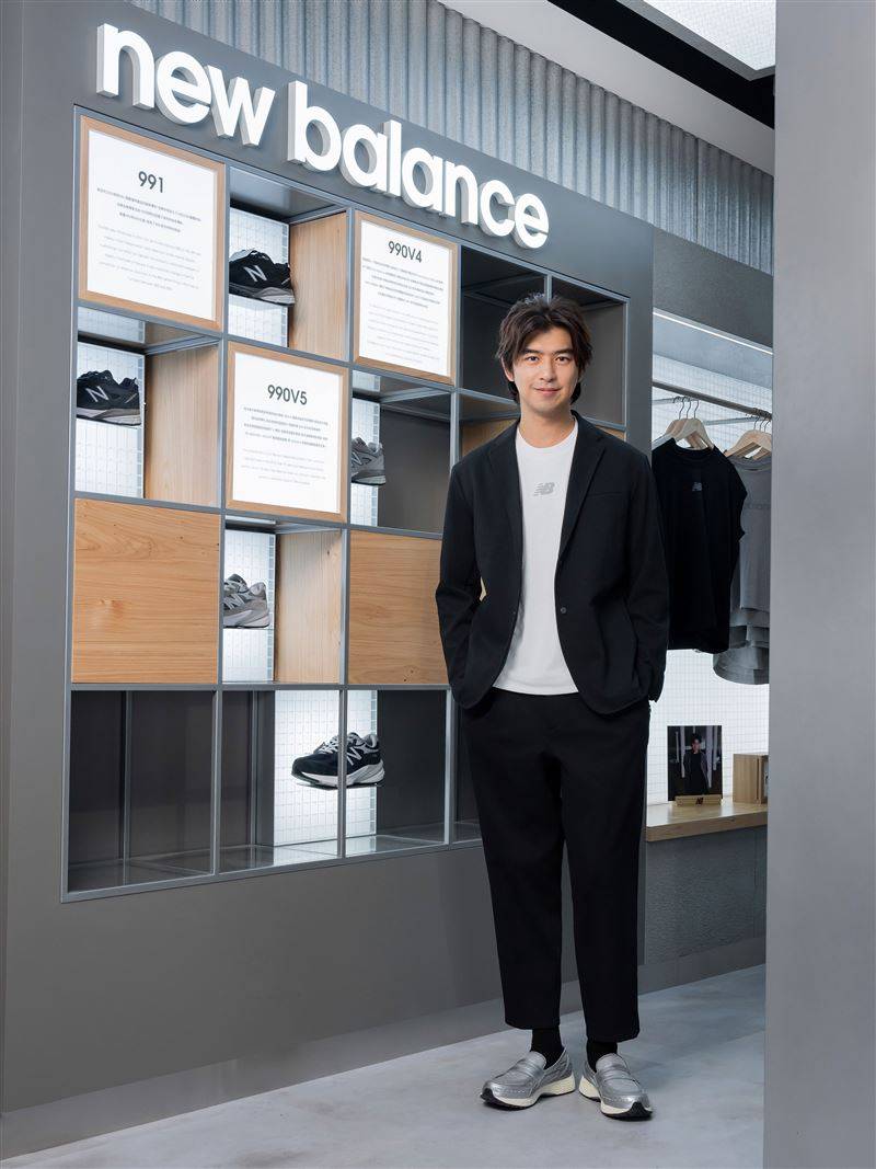 陈柏霖分享入围金钟奖的心情。（图／New Balance提供）