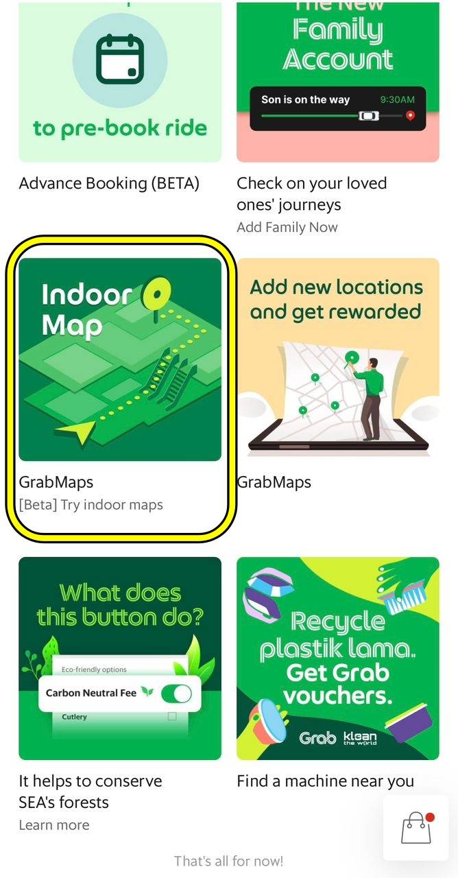 相关信息 | 路痴的救星！Grab推Indoor Map Shopping Mall不再迷路 更多热点 图4张