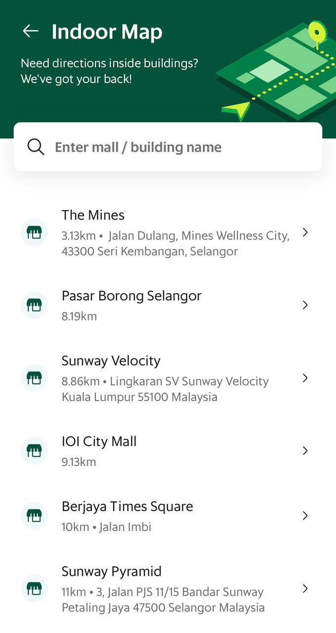 相关信息 | 路痴的救星！Grab推Indoor Map Shopping Mall不再迷路 更多热点 图5张