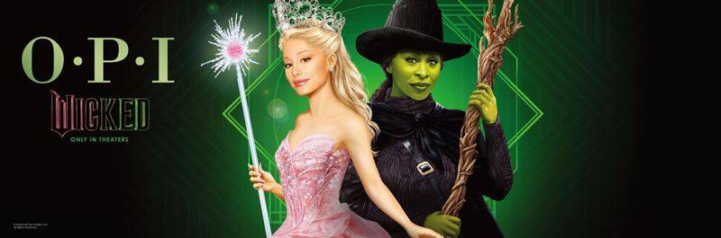 指尖上的奇幻国度!OPI WICKED魔法坏女巫联名登场 内容图7 潮品文-大潮社旗下实时最新热点娱乐时尚数码等新闻资讯网站! OPI与环球影业2024岁末大片《WICKED 魔法坏女巫》,及本片化妆造型、奥斯卡奖得主Frances Hannon合作。(图/品牌业者提供)