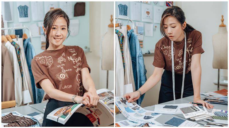 方志友成为服装品牌专属设计师。（图／LAAIDO提供）