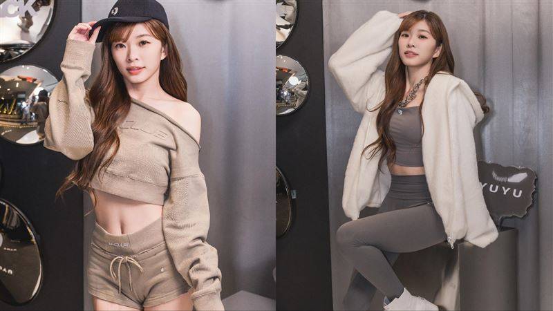 林颖乐懒理占位风波!罕辣晒逆天美腿腹肌“乐天新有菜”惊呼:长大了