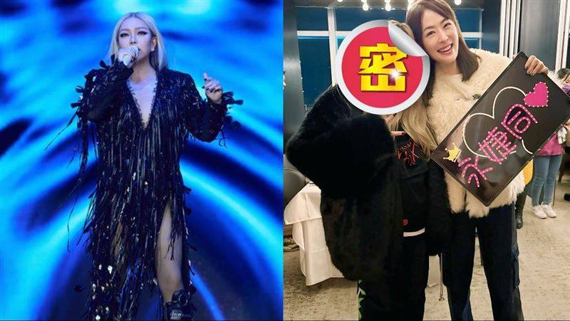 贾永婕“近距离”合体张惠妹！仔细一看粉丝尖叫：超美女神