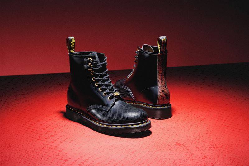 Dr. Martens YOTS蛇年限定系列登场。（图／品牌业者提供）