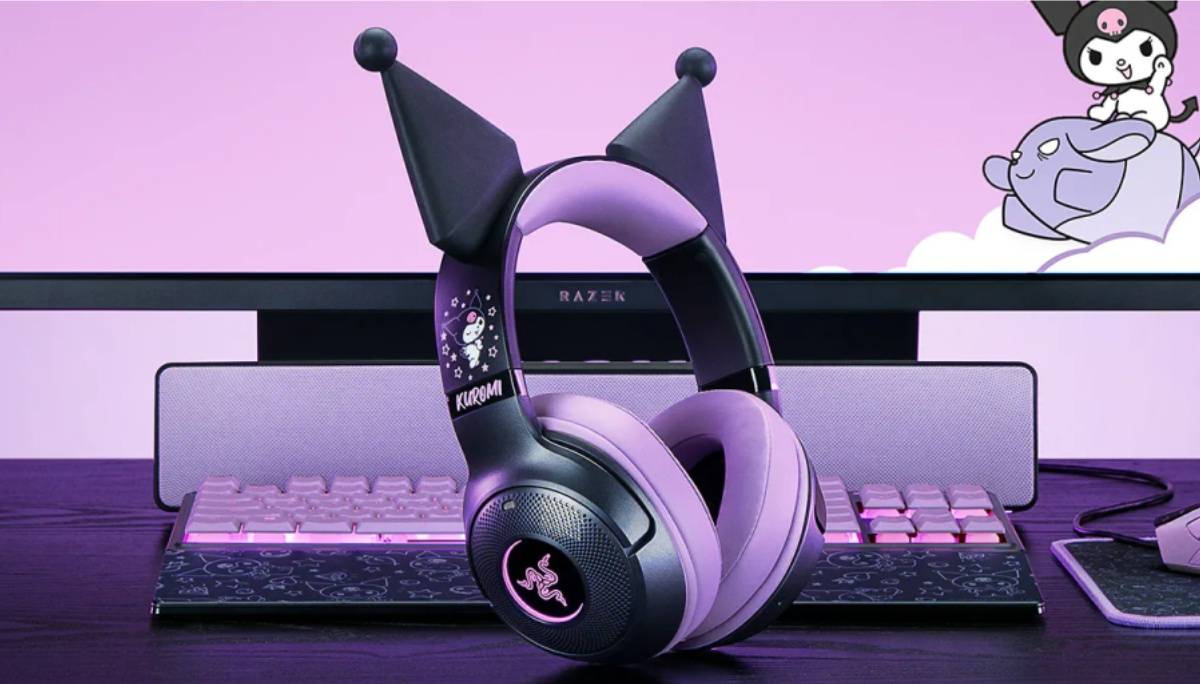 Razer 推出酷洛米电竞周边！真无线耳机、键盘、鼠标、电竞椅通通都有