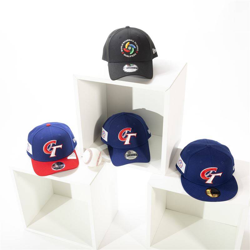 “NEW ERA X 2025 WBCQ”系列，共推出9FORTY、59FIFTY以及全新设计的9SEVENTY三种帽型。（图／品牌业者提供）