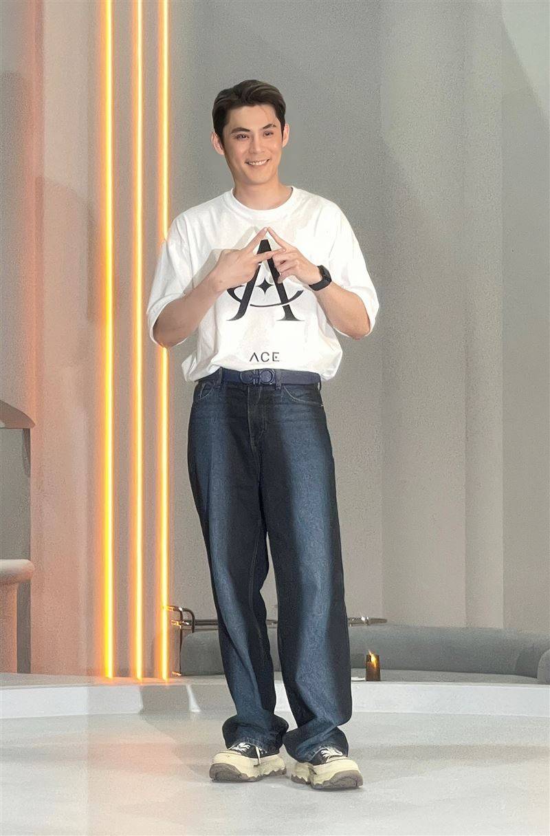 陈奕除演出《男公馆》，更首度担任监制工作。（图／记者萧翰弦摄影）