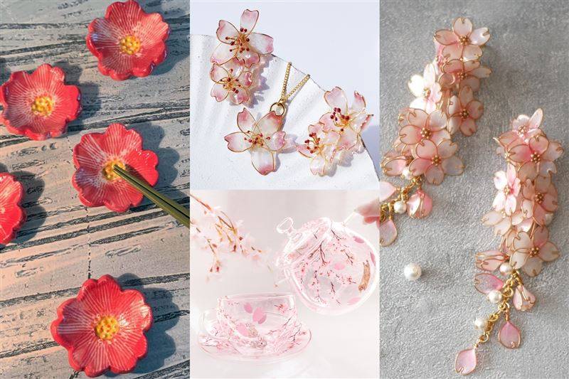 春日不凋零！Pinkoi精选8件台日樱花设计，让粉色浪漫延续生活诗意。（图／品牌业者提供）