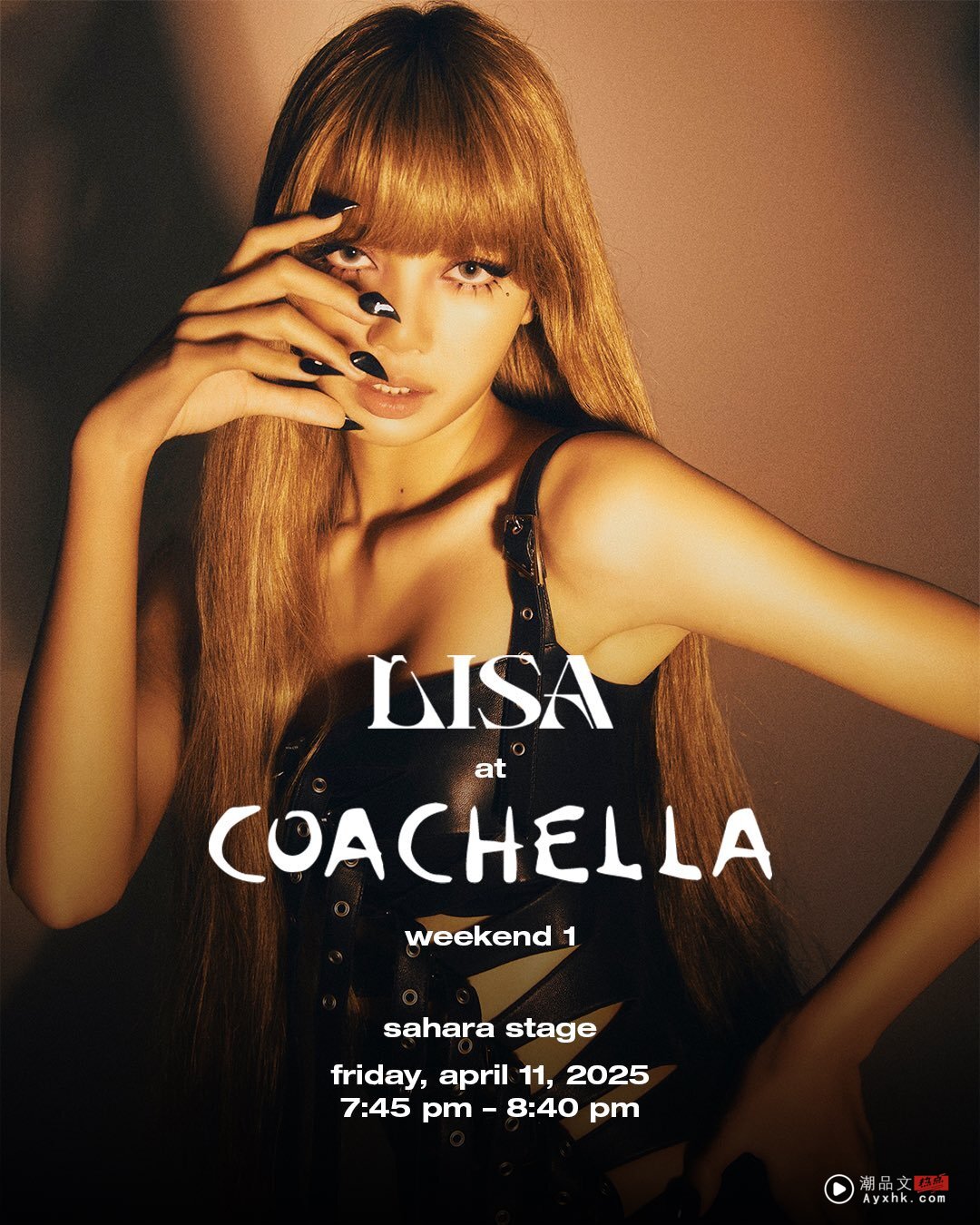 Lisa登Coachella音乐节“电臀舞”杀疯了！Rosé台下嗨跳被观众捕获 娱乐资讯 图1张