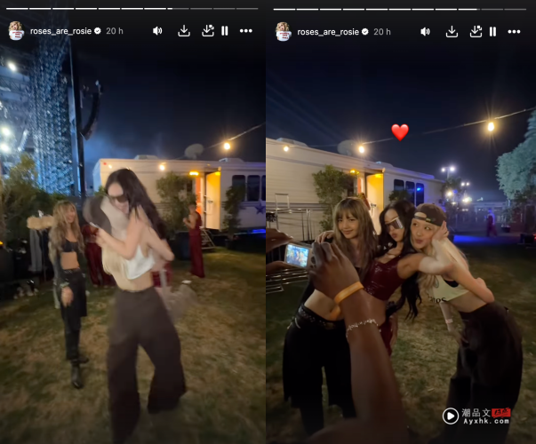 BLACKPINK 3美Coachella音乐节惊喜合体！Lisa 手机桌布竟是LV三公子！ 娱乐资讯 图3张