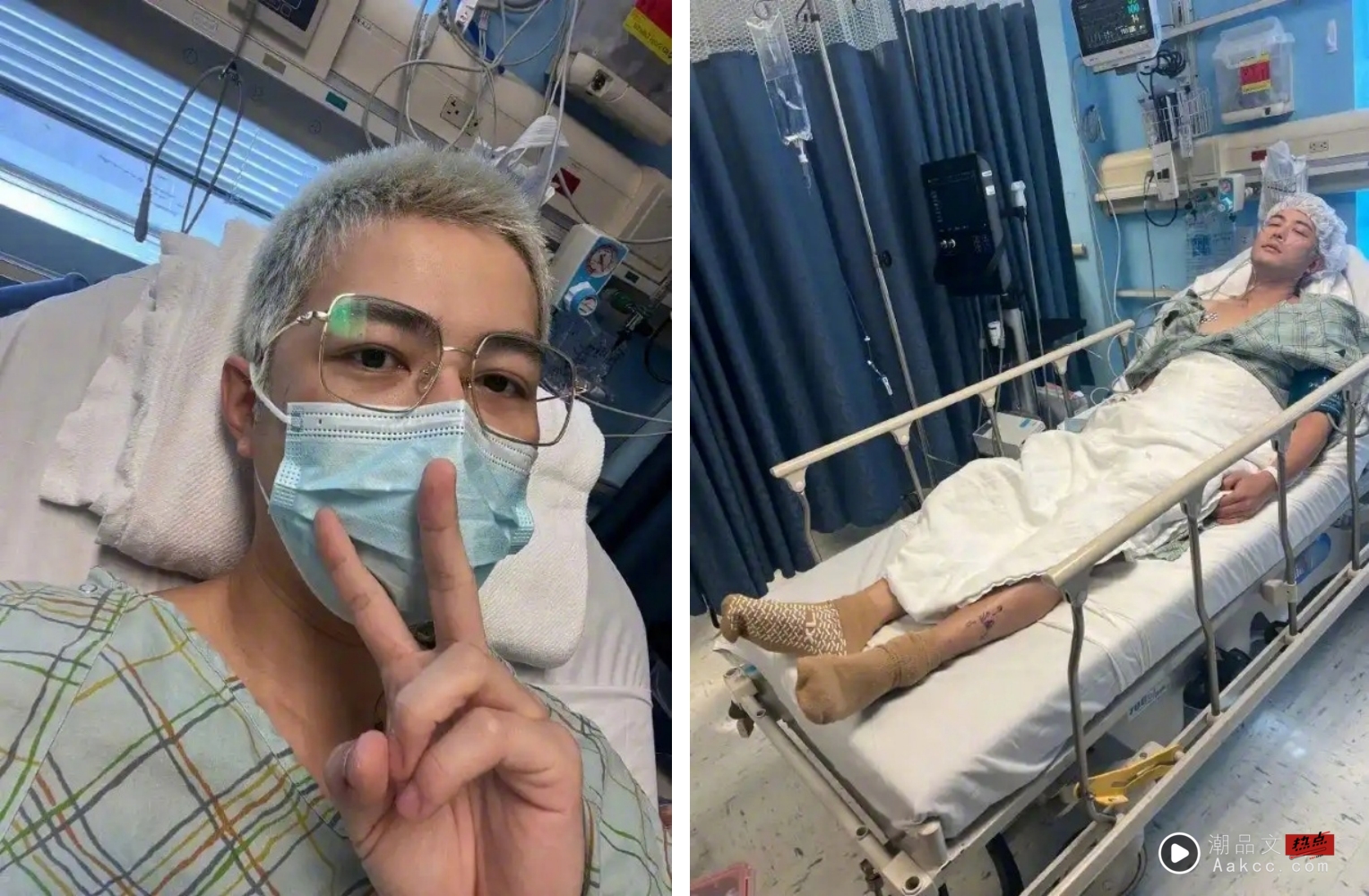 2年前遭遇严重车祸！左腿打钢针 陈学冬仍未痊愈：希望是最后一次手术 娱乐资讯 图3张