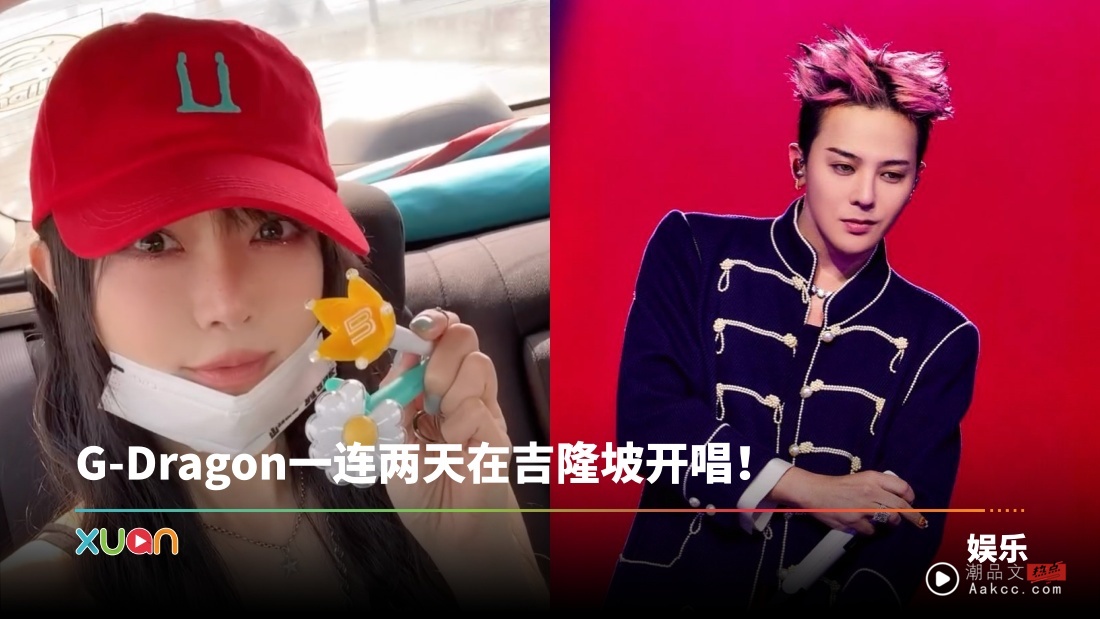 谢金燕赴马来西亚看GD演唱会！兴奋大喊：龙哥～姐姐来了