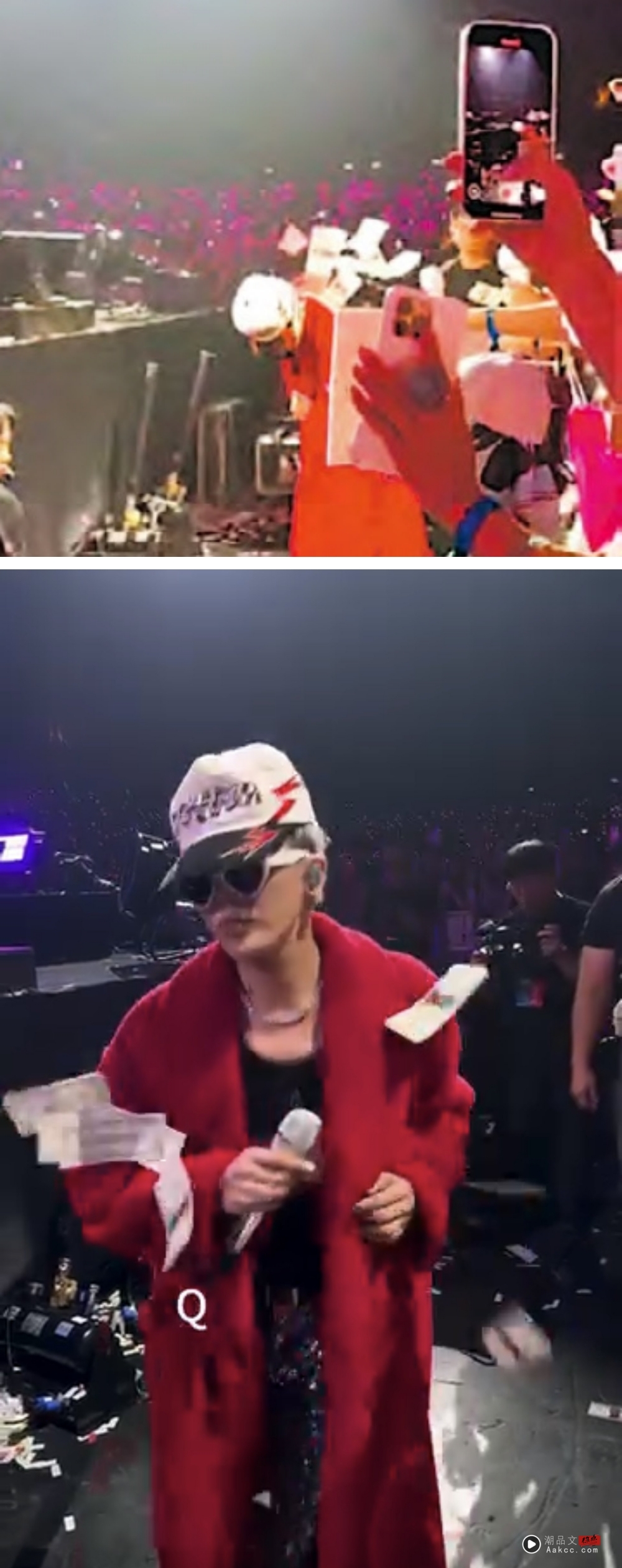 GD演唱会上被丢钱、当场变脸！“撒钱者”遭围剿道歉：想逗他 娱乐资讯 图3张