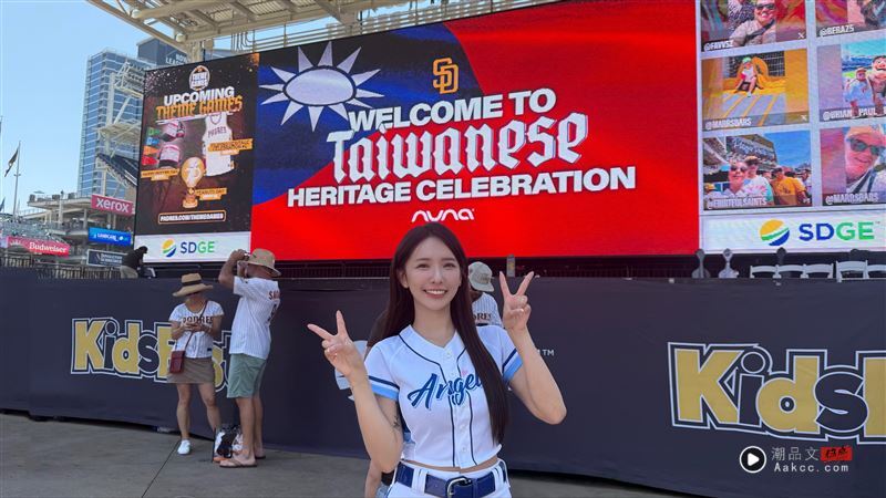 啦啦队女神禾羽出国解放！泳池南半球全泄　辣翻粉：真的罩不住 时尚资讯 图1张