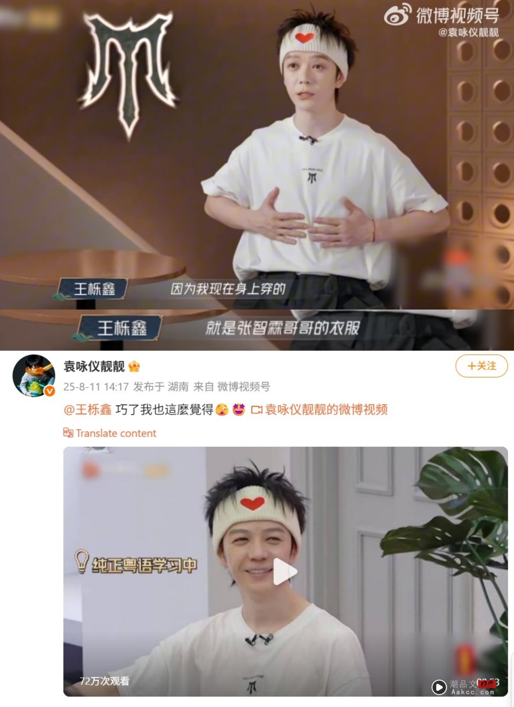 王栎鑫追星张智霖！“方圆几百米只有他是焦点” 正宫袁咏仪放话了 娱乐资讯 图4张