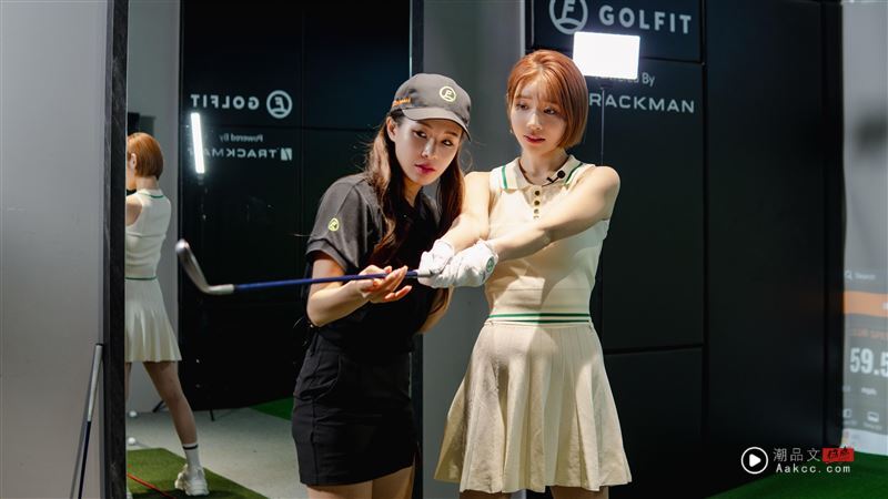 独家／河北彩伽初挥杆飙“硬实力”！高尔夫美女教练“竟是她”众惊呆