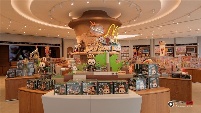 POP MART进驻华泰二期、桃园首店今开幕！占地120坪　亮点一次看