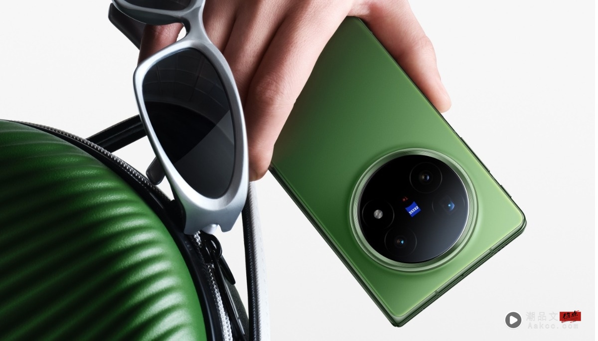 vivo X Fold5“青松”限定新色在台登场！