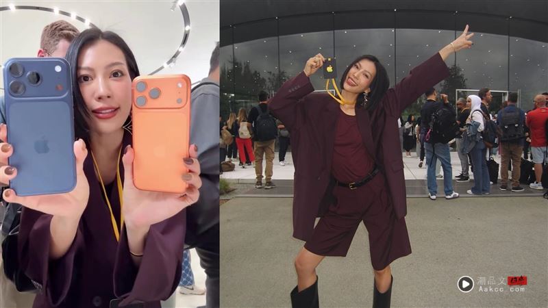 莫莉抢先开箱iPhone17 Pro Max“直击尖叫”爱这颜色!新功能亮点曝光