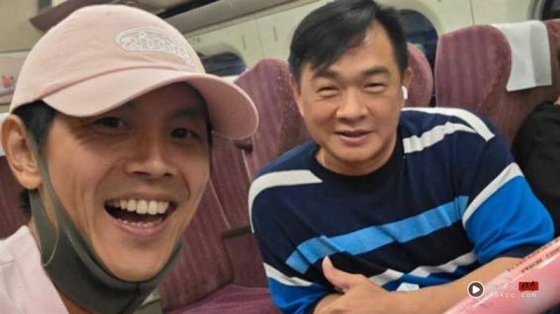 见到偶像立刻掏球棒！阿翔搭高铁巧遇彭政闵　秒变小粉丝成功求签