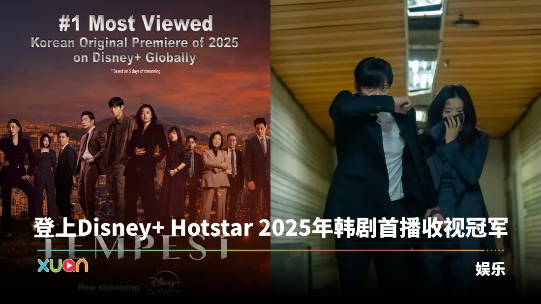 全智贤、姜栋元主演！Disney+国际谍战新剧《暴风圈》称霸全球