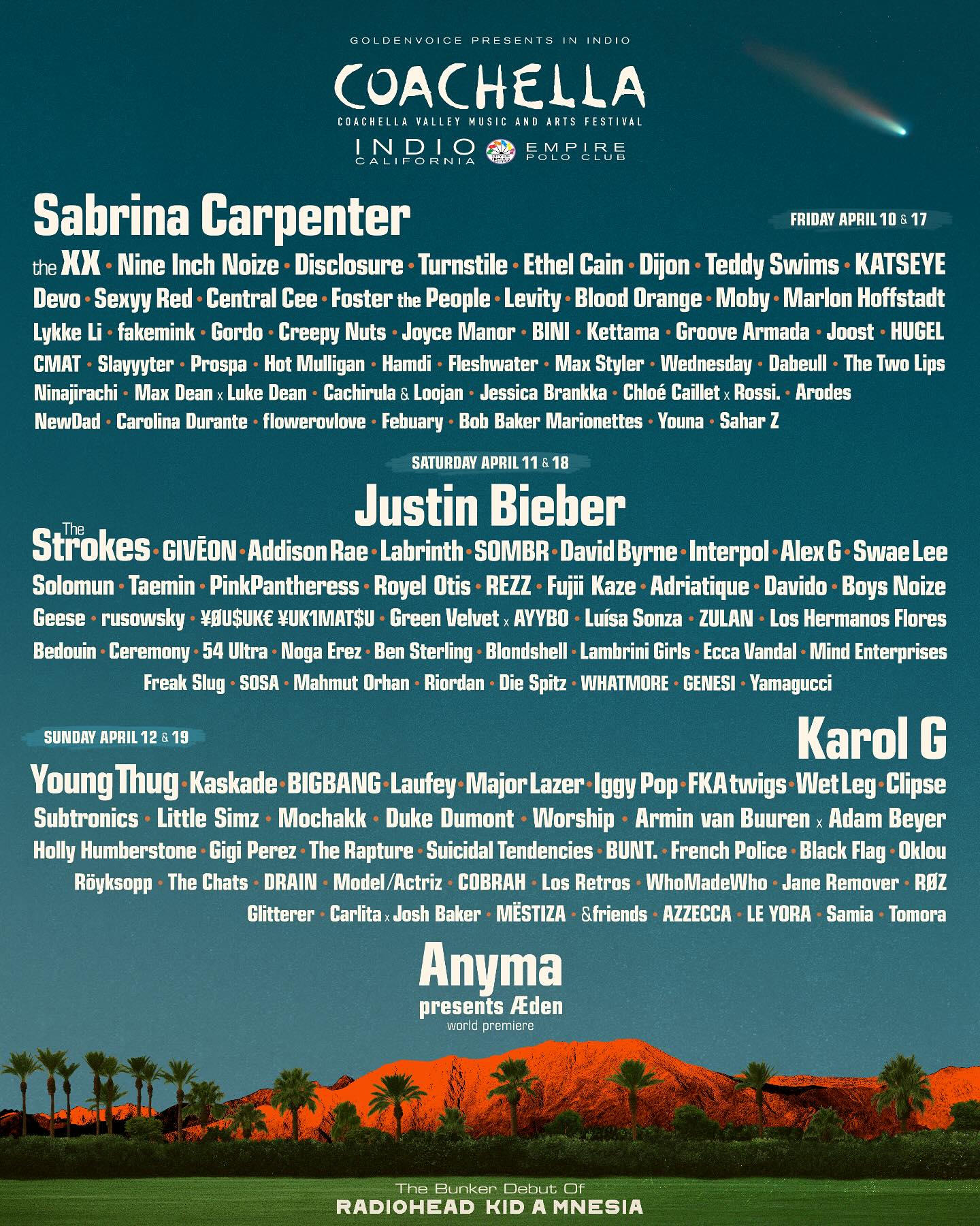 BIGBANG强势回归!确定登上Coachella 粉丝激动:这一天等太久了! 内容图3 潮品文-大潮社旗下实时最新热点娱乐时尚数码等新闻资讯网站! Coachella