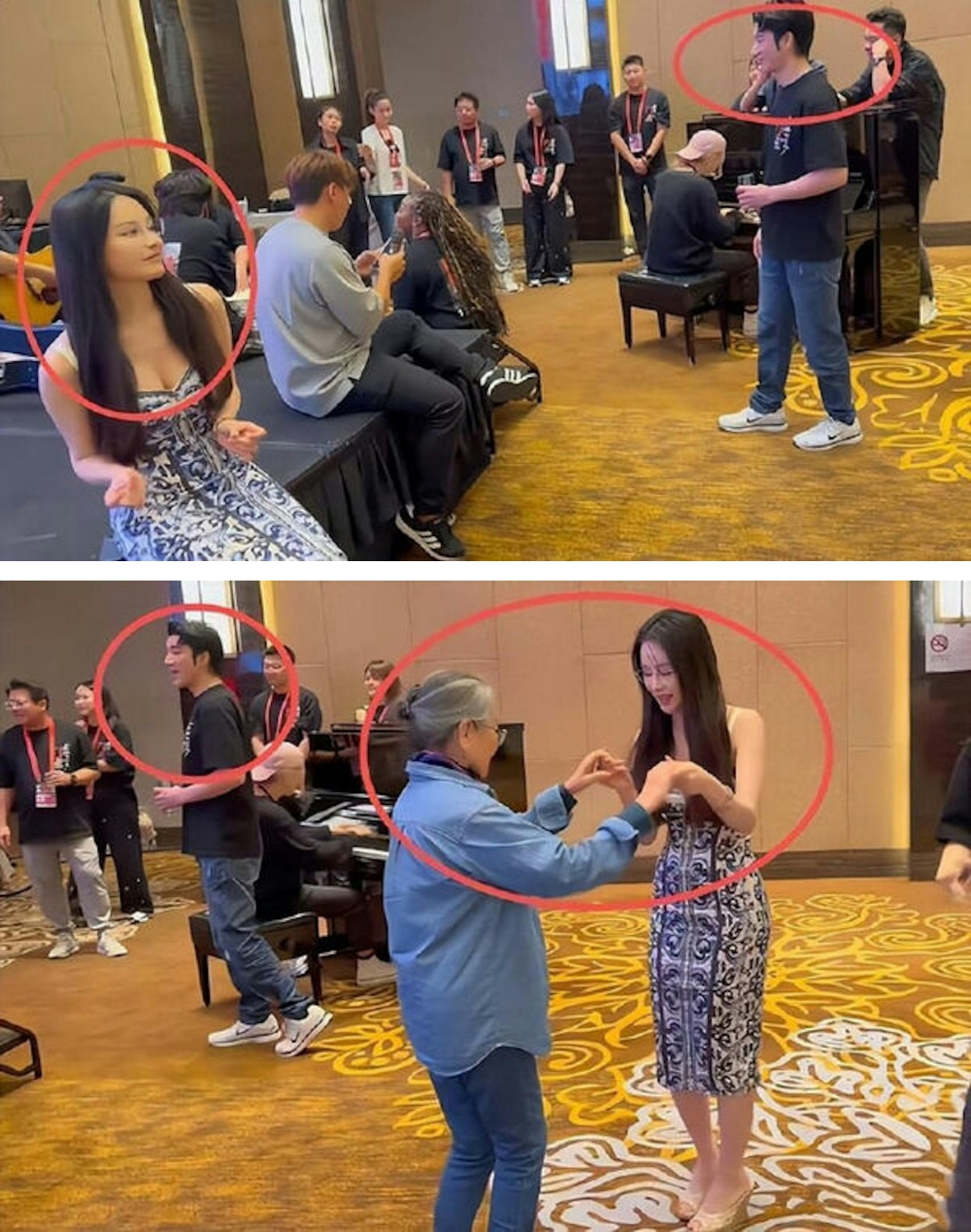 王力宏身边出现神秘长发女!和王妈妈亲密互动 网疯是新女友 内容图2 潮品文-大潮社旗下实时最新热点娱乐时尚数码等新闻资讯网站! 王力宏