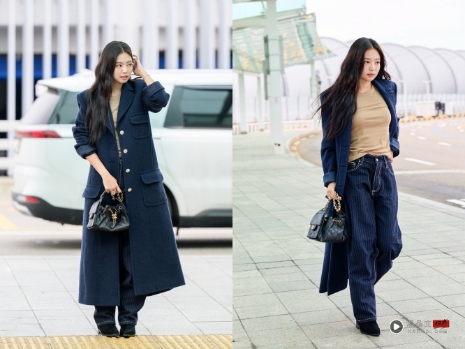太抓马!Jennie 与BTS V、EXO Kai 同班机出发巴黎时装周! 内容图3 潮品文-大潮社旗下实时最新热点娱乐时尚数码等新闻资讯网站! Jennie 与BTS V、EXO Kai 同班机