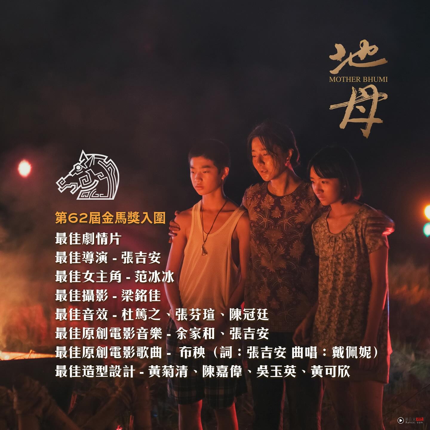 金马奖2025|马来西亚导演张吉安、廖克发入围“最佳导演”!范冰冰《地母》争影后 内容图2 潮品文-大潮社旗下实时最新热点娱乐时尚数码等新闻资讯网站! 地母