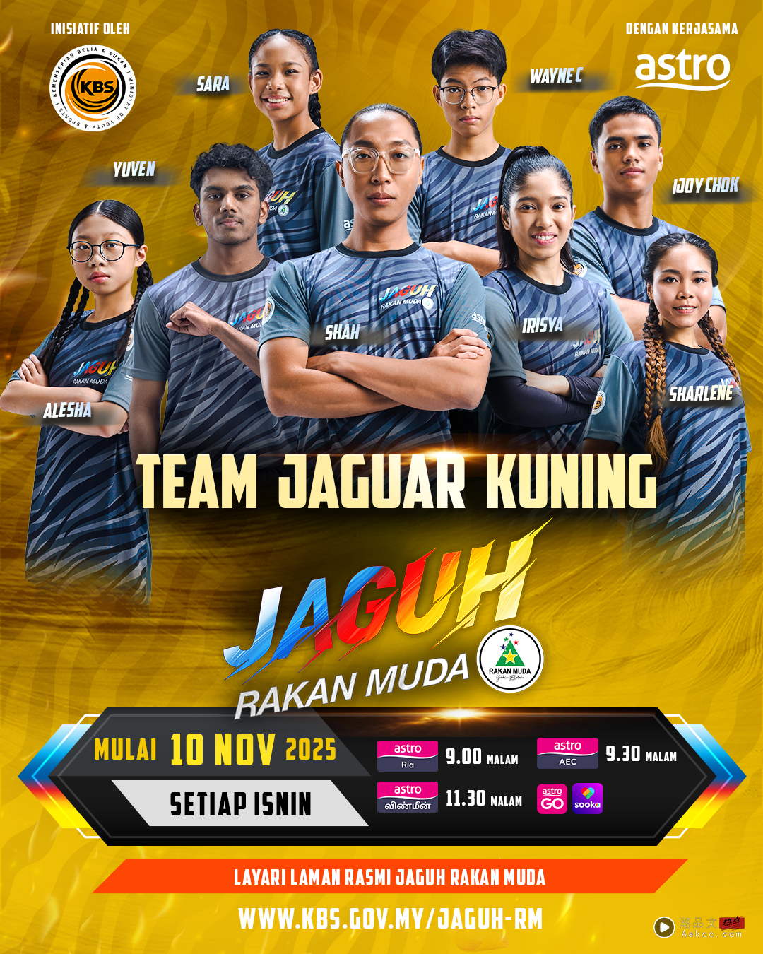 起底!《Jaguh Rakan Muda》Top 24选手 Part 2!精英五人制足球联赛金牌队员 两位13岁小将! 内容图2 潮品文-大潮社旗下实时最新热点娱乐时尚数码等新闻资讯网站! Jaguh Rakan Muda