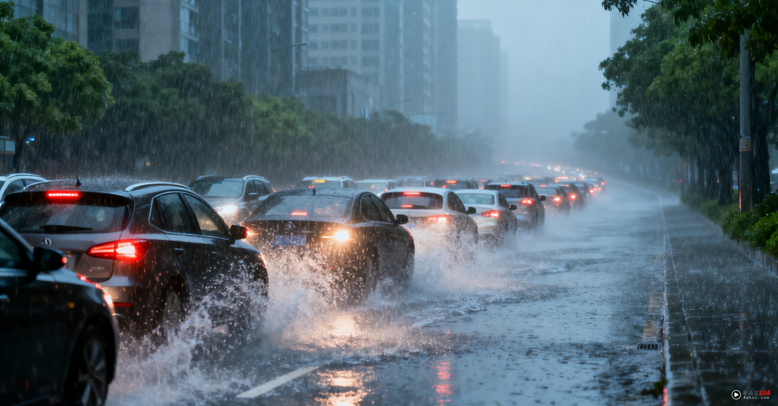 相关信息|下雨天开车须知!7 大注意事项 别再乱开Double Signal了 内容图4 潮品文-大潮社旗下实时最新热点娱乐时尚数码等新闻资讯网站! 雨天驾车注意事项