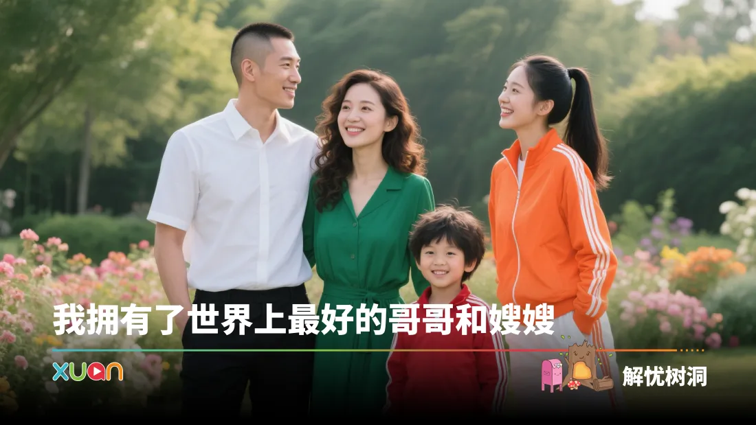 忧解树同 | 爸妈离世了，但我拥有了世界上最好的哥哥和嫂嫂