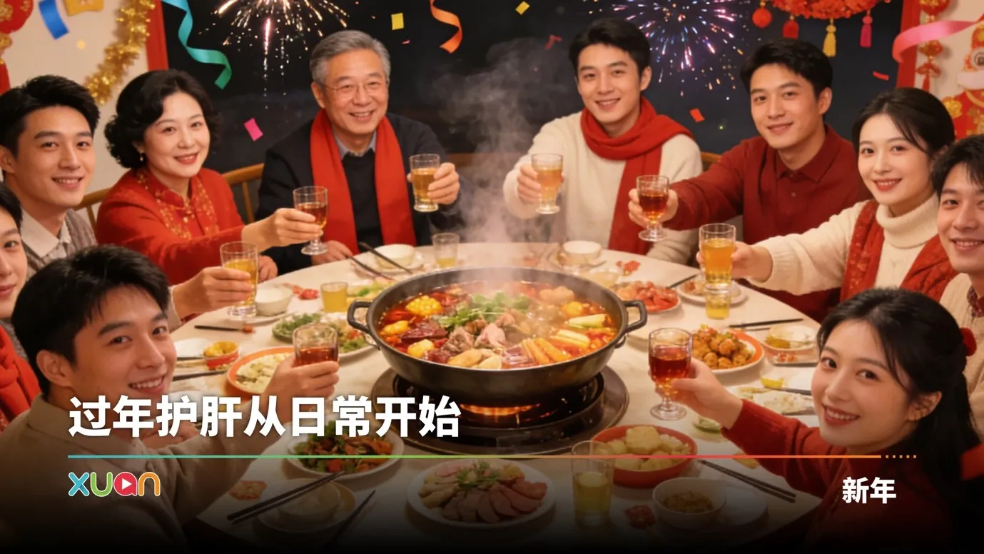 农历新年＝肝脏最忙的时候？过年护肝，其实要从日常开始