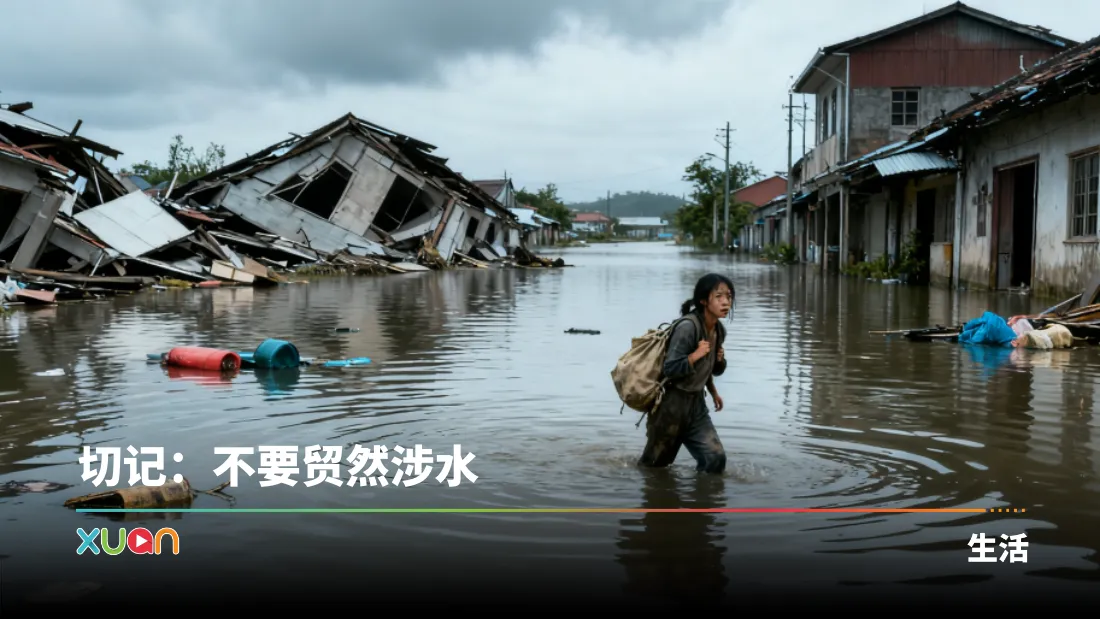 相关信息｜记得未雨绸缪！教你5大水灾应急技巧 “应急包”最重要！