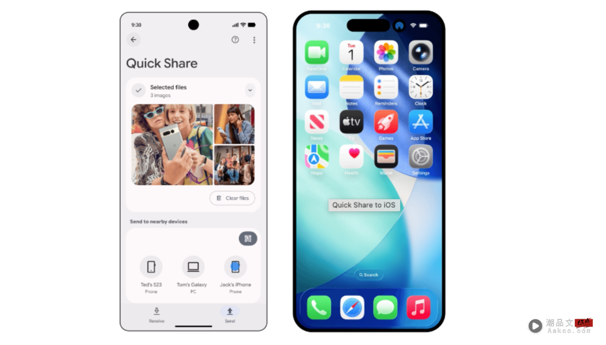 Google 扩大 Quick Share 支援！三星、小米、OPPO 都能更方便传档